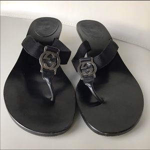 Gucci Sandals with Kitten Heel